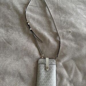 Michael Kors Gray Crossbody Bag